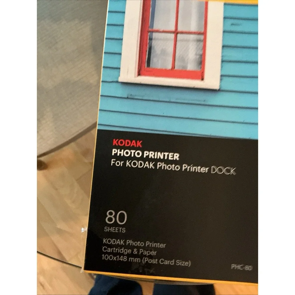 KODAK Dock Photo Printer Cartridge Refill 80 Sheets Of Photo Paper NEW Open Box